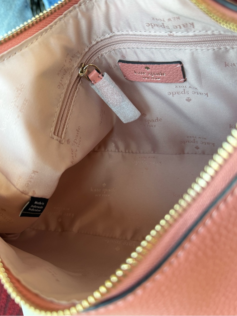 New Kate Spade Leila Pebbled Leather Shoulder Bag - Picture 12 of 16